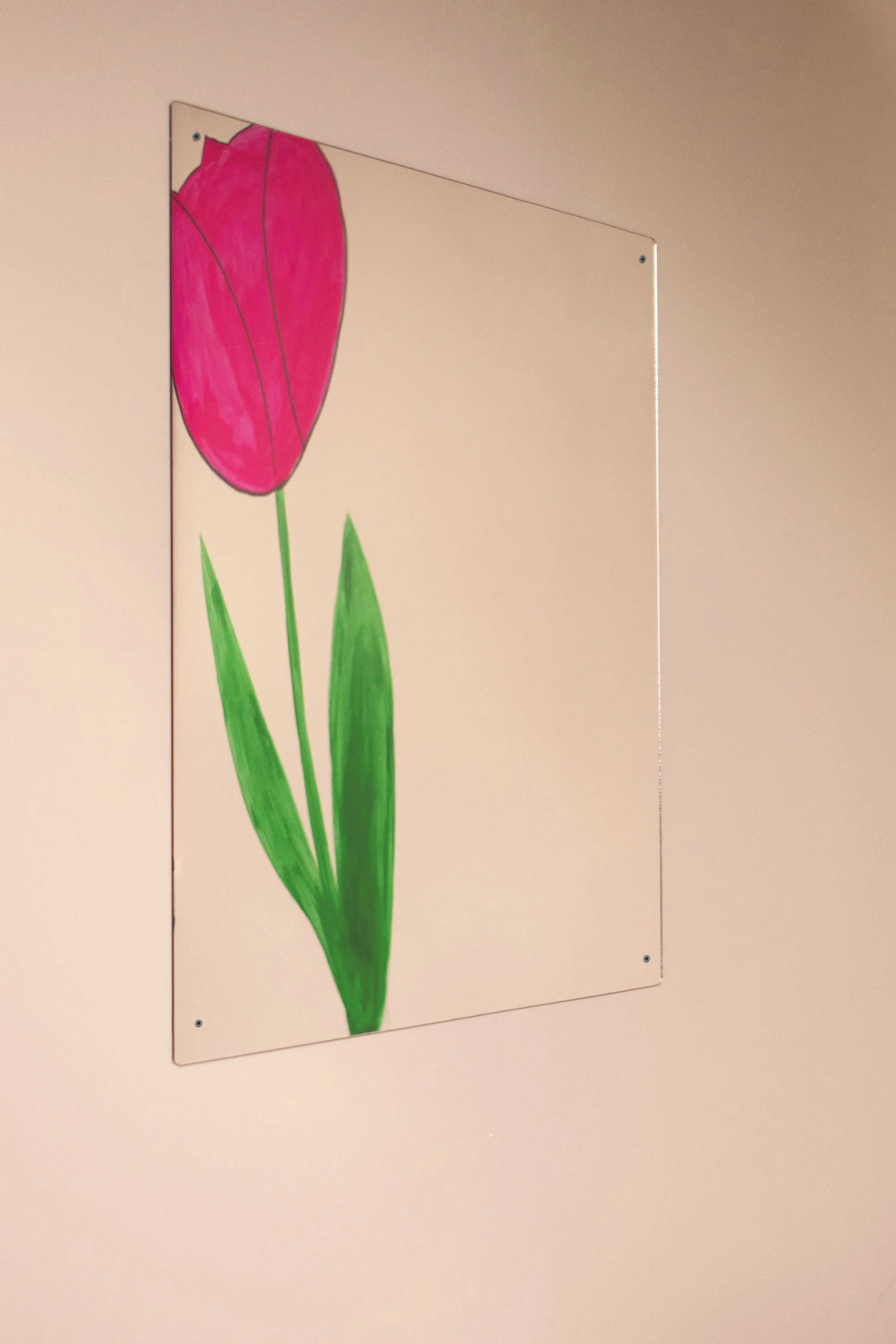 Child proof wall clearance mirror